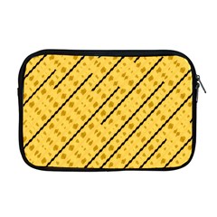 Background Yellow Background Apple Macbook Pro 17  Zipper Case