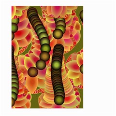 Abstract Background Digital Green Large Garden Flag (two Sides)