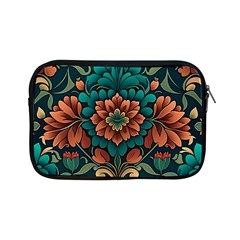 Flower Pattern Modern Floral Apple Ipad Mini Zipper Cases