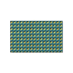 Building Voids Green Sticker Rectangular (100 Pack) by Mazipoodles