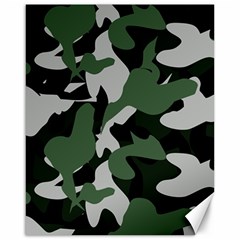 Camouflage Camo Army Soldier Pattern Military Canvas 16  X 20 