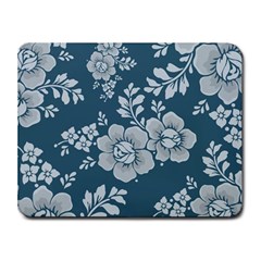 Flowers Design Floral Pattern Stems Plants Small Mousepad by Jancukart