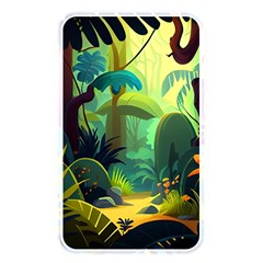 Jungle Rainforest Tropical Forest Jungle Scene Memory Card Reader (rectangular) by Jancukart