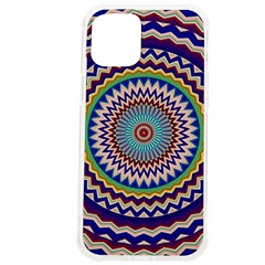 Kaleidoscope Geometric Circles Mandala Pattern Iphone 12 Pro Max Tpu Uv Print Case by Jancukart