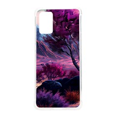 Landscape Landscape Painting Purple Purple Trees Samsung Galaxy S20plus 6 7 Inch Tpu Uv Case