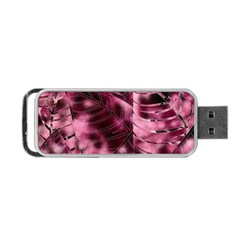 Flower Flora Decoration Pattern Drawing Leaves Portable Usb Flash (one Side) by Jancukart