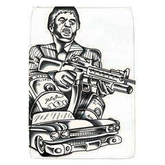 Scarface Movie Traditional Tattoo Removable Flap Cover (s)