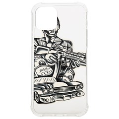 Scarface Movie Traditional Tattoo Iphone 12/12 Pro Tpu Uv Print Case by tradlinestyle