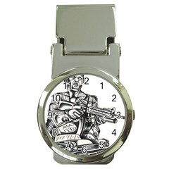 Scarface Movie Traditional Tattoo Money Clip Watches by tradlinestyle