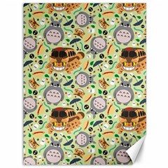 My Neighbor Totoro Pattern Canvas 36  X 48  by danenraven