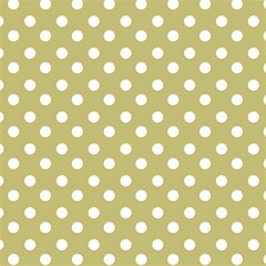 Lime Green Polka Dots Play Mat (rectangle) by GardenOfOphir