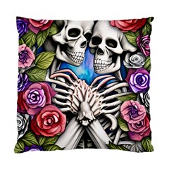 Floral Skeletons Standard Cushion Case (one Side) by GardenOfOphir