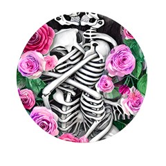 Floral Skeletons Mini Round Pill Box (pack Of 3) by GardenOfOphir