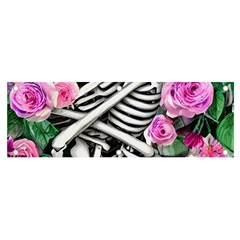 Floral Skeletons Banner And Sign 6  X 2  by GardenOfOphir