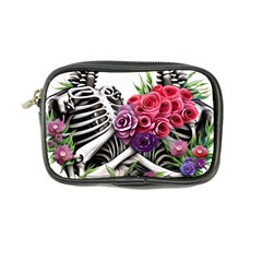 Gothic Floral Skeletons Coin Purse by GardenOfOphir