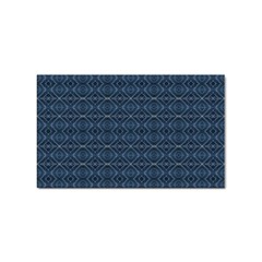 Blue Diamonds Motif Fancy Pattern Design Sticker Rectangular (10 Pack) by dflcprintsclothing