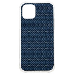 Blue Diamonds Motif Fancy Pattern Design Iphone 12/12 Pro Tpu Uv Print Case by dflcprintsclothing