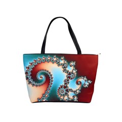 Fractal Spiral Art Math Abstract Classic Shoulder Handbag by Ravend