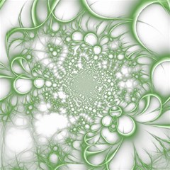 Green Abstract Fractal Background Texture Play Mat (rectangle) by Ravend