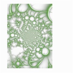 Green Abstract Fractal Background Texture Large Garden Flag (two Sides)