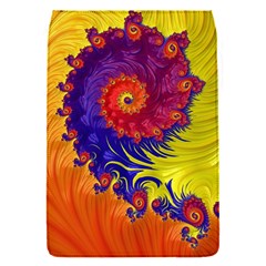 Fractal Spiral Bright Colors Removable Flap Cover (s)