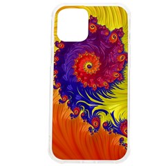 Fractal Spiral Bright Colors Iphone 12 Pro Max Tpu Uv Print Case by Ravend