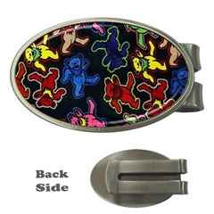 Bears Colors Dead Head Deadhead Grateful Dead Money Clips (oval)  by Sapixe