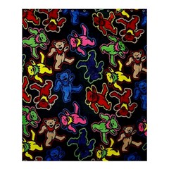 Bears Colors Dead Head Deadhead Grateful Dead Shower Curtain 60  X 72  (medium)  by Sapixe