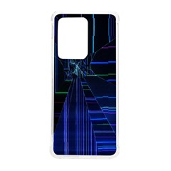 Screen Glitch Broken  Crack  Fracture  Glass Pattern Samsung Galaxy S20 Ultra 6 9 Inch Tpu Uv Case by Sapixe