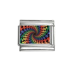 Deadhead Bears Band  Colorsdead Head Grateful Dead Pattern Italian Charm (9mm)