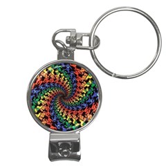 Deadhead Bears Band  Colorsdead Head Grateful Dead Pattern Nail Clippers Key Chain