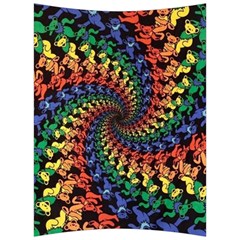 Deadhead Bears Band  Colorsdead Head Grateful Dead Pattern Back Support Cushion