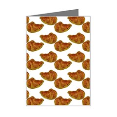 Biscuits Photo Motif Pattern Mini Greeting Card by dflcprintsclothing