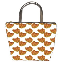 Biscuits Photo Motif Pattern Bucket Bag by dflcprintsclothing