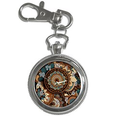 Bohemian Flair In Blue And Earthtones Key Chain Watches