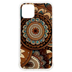 Bohemian Flair In Blue And Earthtones Iphone 12/12 Pro Tpu Uv Print Case by HWDesign