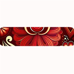 Bohemian Flower Drop Large Bar Mat by HWDesign