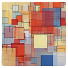 Art Abstract Rectangle Square Uv Print Square Tile Coaster 