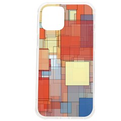 Art Abstract Rectangle Square Iphone 12 Pro Max Tpu Uv Print Case by Ravend