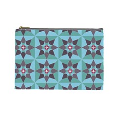 Floral Pattern Floral Motif Cosmetic Bag (large)