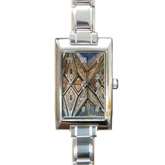 Church Ceiling Mural Architecture Rectangle Italian Charm Watch