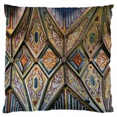 Church Ceiling Mural Architecture Standard Premium Plush Fleece Cushion Case (one Side) by Ravend