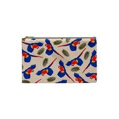 Bird Animals Parrot Pattern Cosmetic Bag (small)