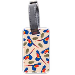 Bird Animals Parrot Pattern Luggage Tag (one Side)