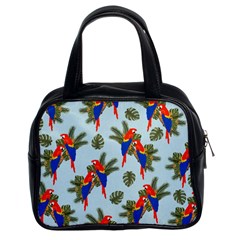 Birds Animals Nature Background Classic Handbag (two Sides) by Ravend