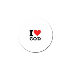 I Love God Golf Ball Marker by ilovewhateva