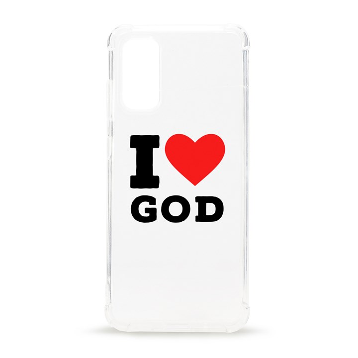 I love god Samsung Galaxy S20 6.2 Inch TPU UV Case