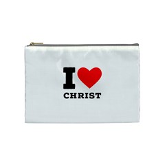 I Love Christ Cosmetic Bag (medium) by ilovewhateva