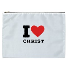 I Love Christ Cosmetic Bag (xxl) by ilovewhateva
