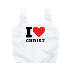 I Love Christ Full Print Recycle Bag (m) by ilovewhateva